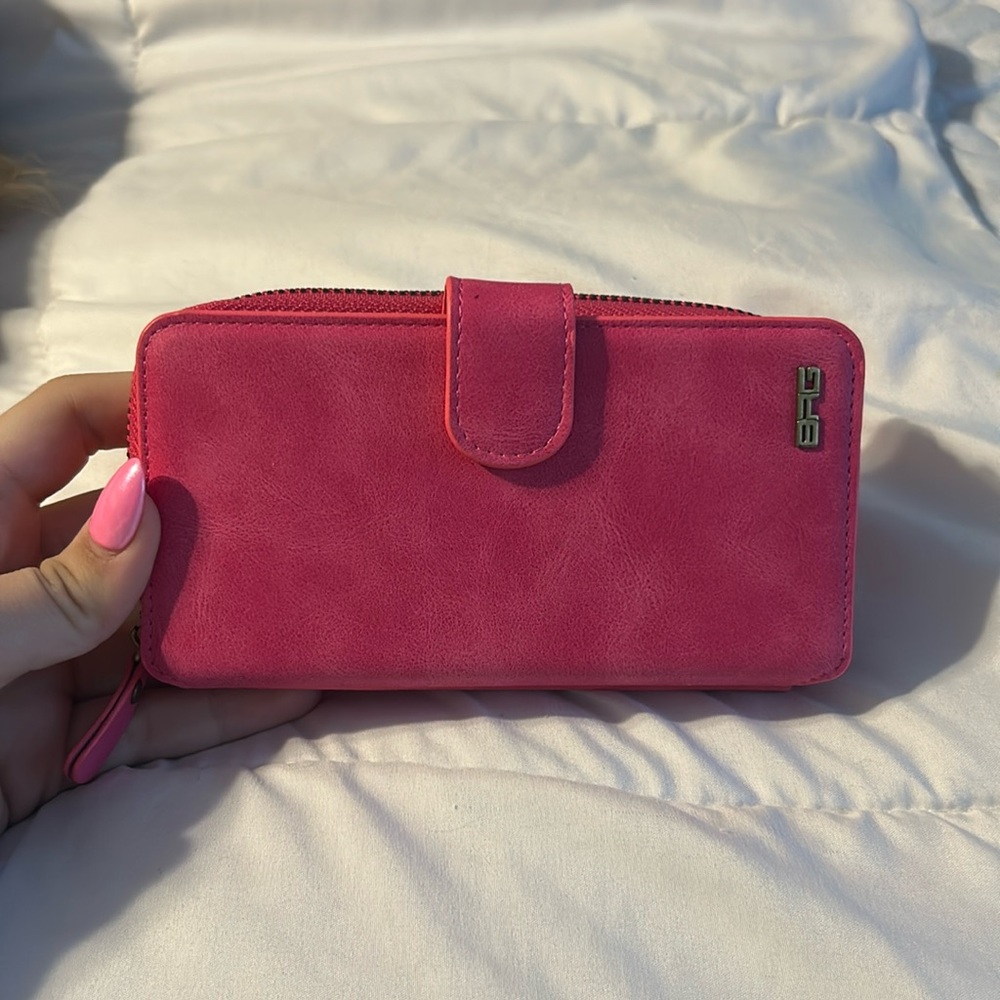 Hot pink Wallet